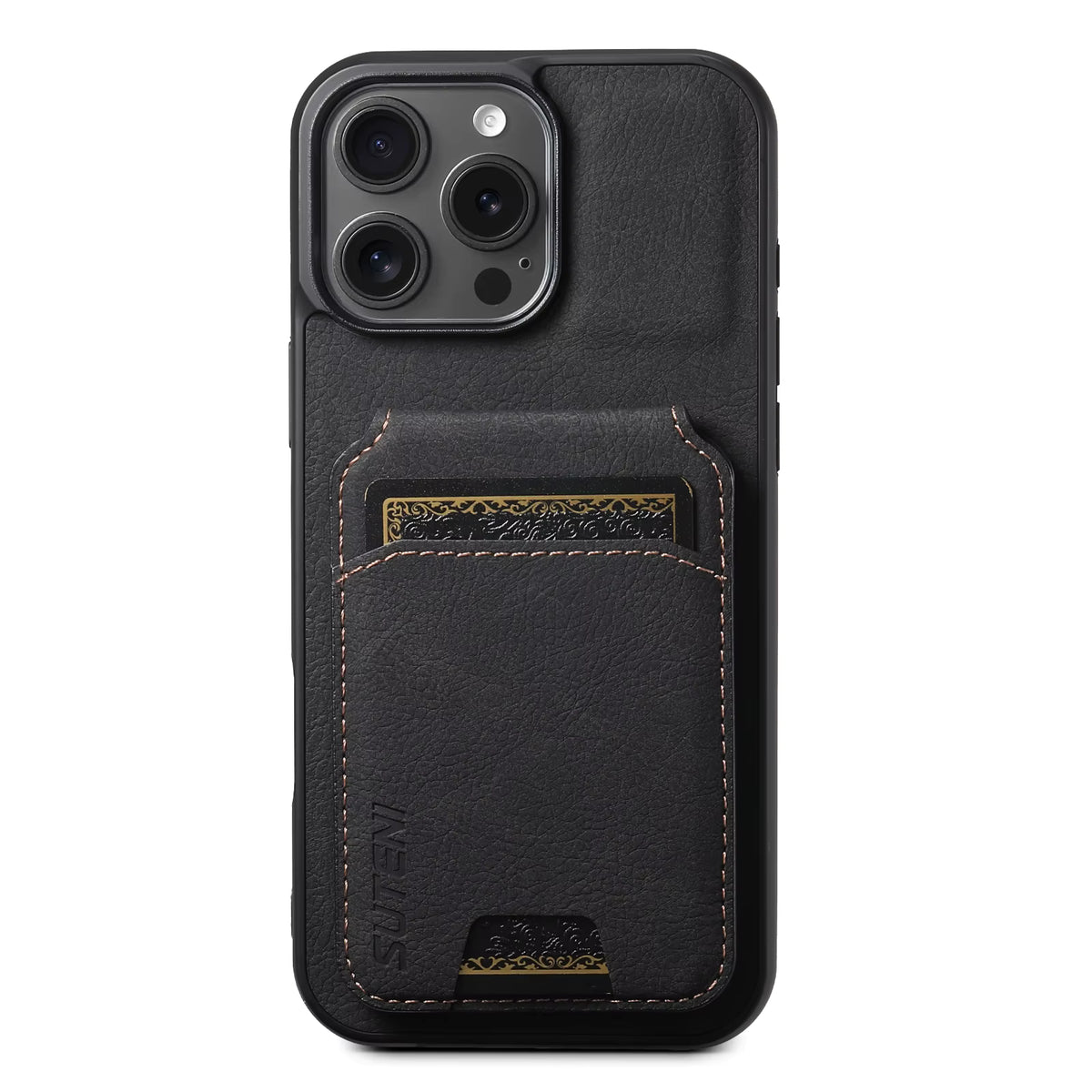 Premium Wallet Case · MagSafe-Compatible (iPhone 12–17)